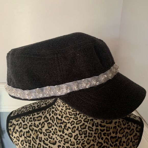 New Cadet Hat With Pearls L/XL - Picture 1 of 4
